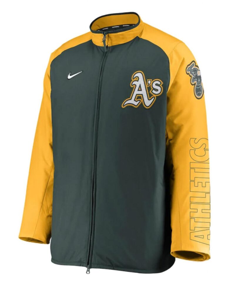 oakland athletics dugout performance jacket 1 scaled 1