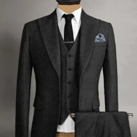 three 3 piece grey peaky blinders 1 1 1