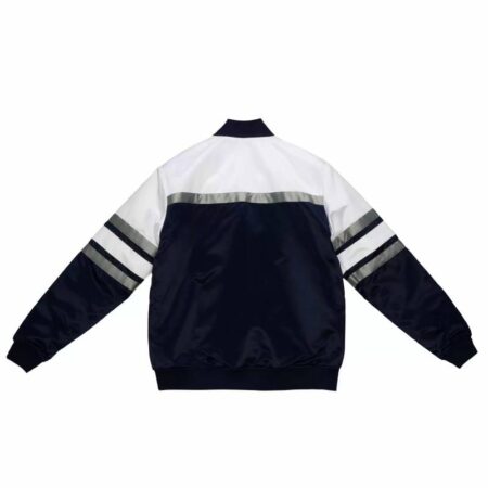 tricolor nfl team dallas cowboys satin jacket 1