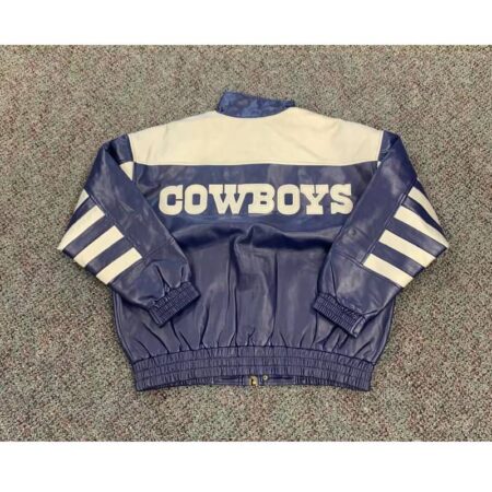 vintage nfl dallas cowboys leather jacket 1
