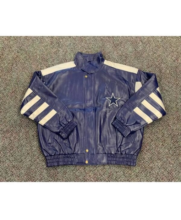 vintage nfl dallas cowboys leather jacket
