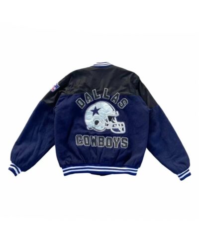 vintage nfl dallas cowboys suede leather jacket 1