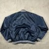 vintage nfl team dallas cowboys navy satin jacket 1