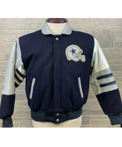 vintage nfl team dallas cowboys varsity jacket