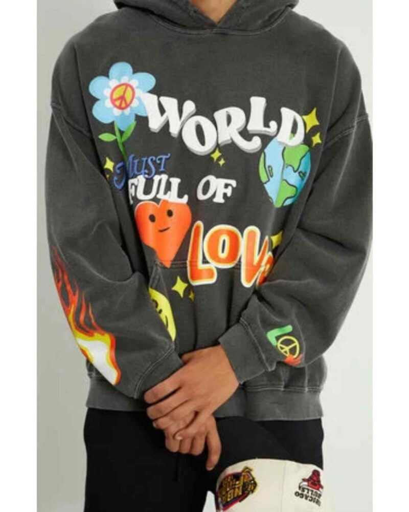 world of love grey hoodie scaled 1
