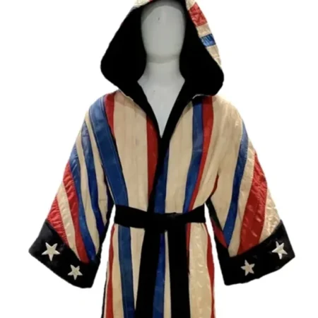 Buy Now Adonis Creed 3 Michael B Jordan American Flag Robe For Men And Women