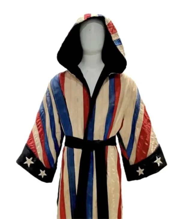 Buy Now Adonis Creed 3 Michael B Jordan American Flag Robe For Men And Women