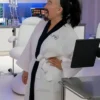 Jackpot 2024 Awkwafina White Robe
