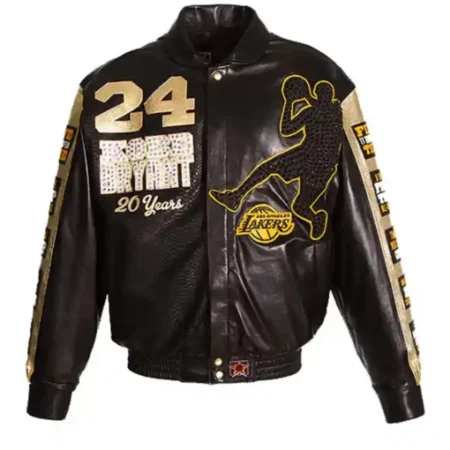 Kobe Bryant 20 Years Black Jacket 1