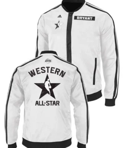 Kobe Bryant 2013 All Star Jacket black leather jacket era