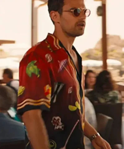 The White Lotus Theo James Sunset Cotton Shirt 659x800 1