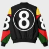 8 Ball 90s Black Vintage Bomber Jacket
