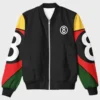 8 Ball 90s Black Vintage Bomber Jacket On Sale 510x637