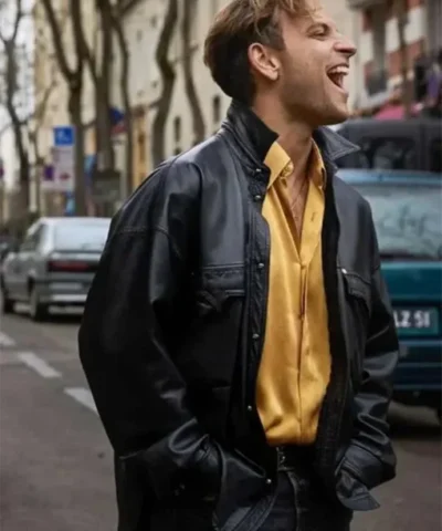 Alessandro Borghi Supersex S01 Black Leather Jacket 510x638