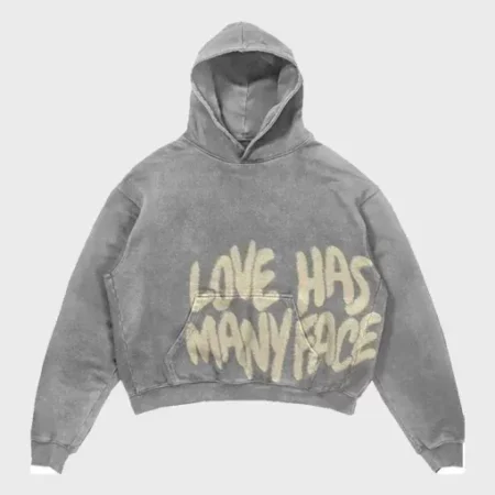 All We Need Is Love Grey Hoodie