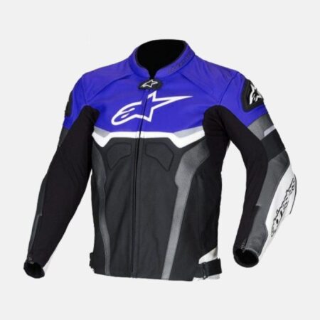 Alpinestars Blue Croes Celer Motorcycle Jacket