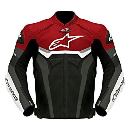 Alpinestars Celer Motorcycle Red Biker Jacket