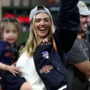 Astros Victory Parade Kate Upton Blue Bomber Jacket for sale
