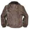 B3 Bomber Astrakhan Brown Broadtail Persian Lamb With Mink Fur Collar Jacket For Men And Women.webp