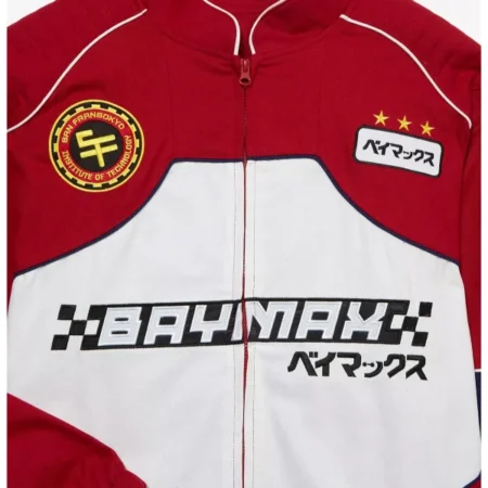Big Hero 6 Baymax San Fransokyo Racing Red Jacket