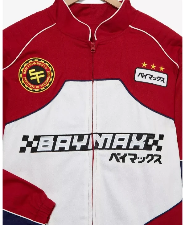 Big Hero 6 Baymax San Fransokyo Racing Red Jacket