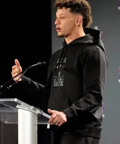 Boss X NFL Super Bowl Lviii Black Hoodie