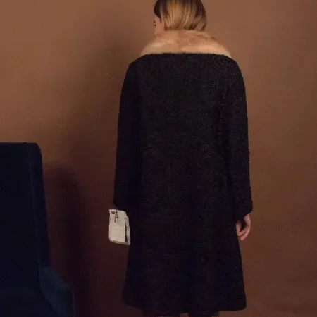 Buy 60s Persian Lamb Black Mink Collar Coat For Men And Women webp