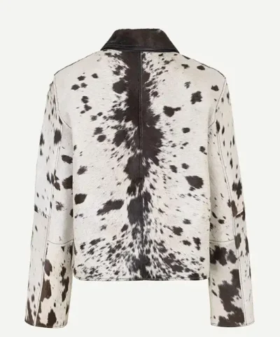 Buy Cowhide Fur Leather Brown And White Jacket For Men And Women.webp
