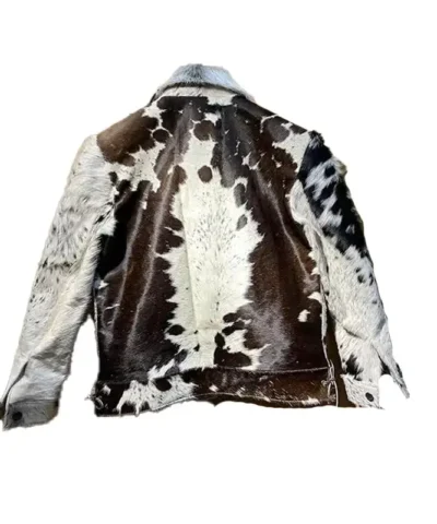 Buy Cowhide Grey And Black Fur Leather Jacket For Men And Women.webp