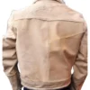 Buy Cowhide Light Beige Leather Fur Jacket For Men And Women.webp