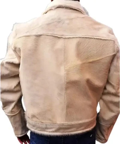 Buy Cowhide Light Beige Leather Fur Jacket For Men And Women.webp