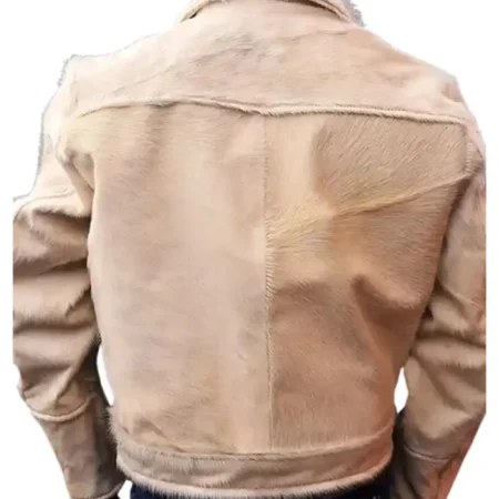 Buy Cowhide Light Beige Leather Fur Jacket For Men And Women webp