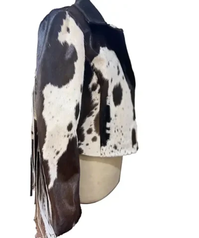 Buy Cowhide Multicolor Leather Fur Jacket For Men And Women.webp