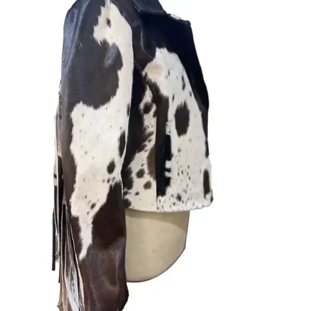Buy Cowhide Multicolor Leather Fur Jacket For Men And Women webp