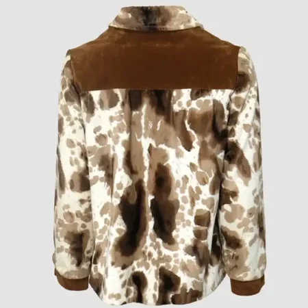 Buy Cowhide Vintage White And Brown Fur Leather Jacket For Men And Women webp
