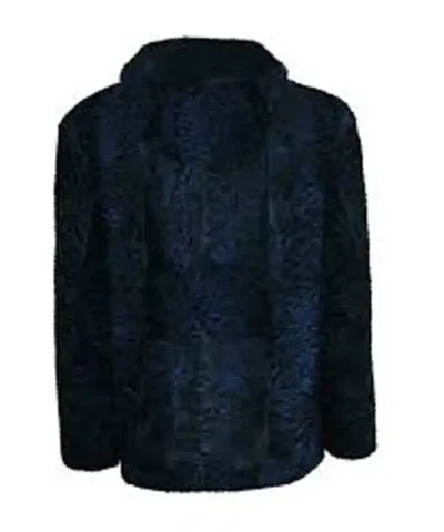Buy Now Dark Blue Persian Lamb Fur Mink Fur Collar Coat For Men And Women.webp