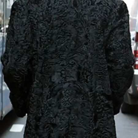 Buy Persian Lamb Fur Black Fox Fur Collar Coat For Men And Women webp