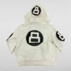 Buy Unisex 8 Ball Multiple Colors Bomber Hooded Leather Jacket