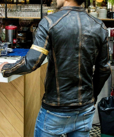 Cafe Racer 2022 Vintage Biker Leather Jacket 1 59639