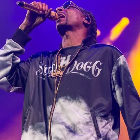 Cali to Canada Tour 2024 Snoop Dogg Black Bomber Jacket