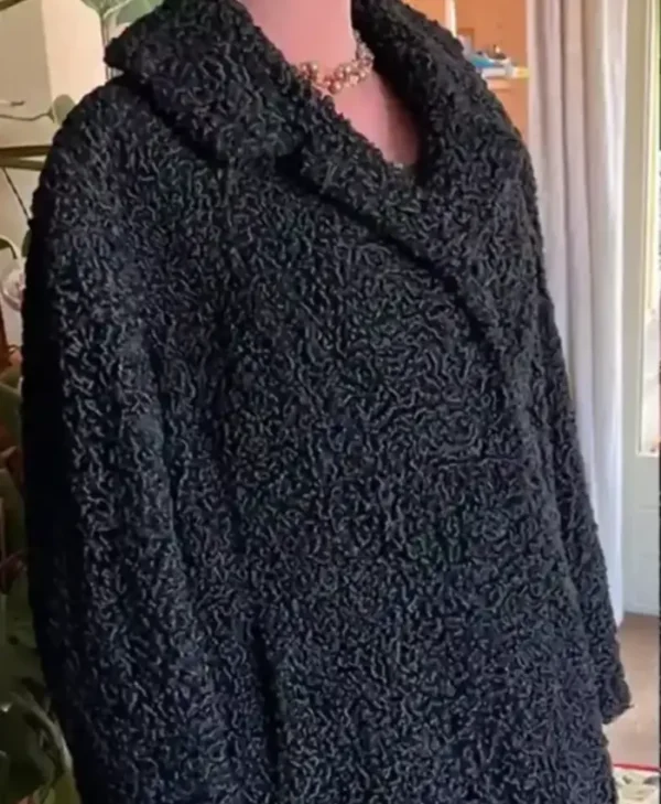 Calvin Persian Lamb Fur Black Coat For Men And Women webp