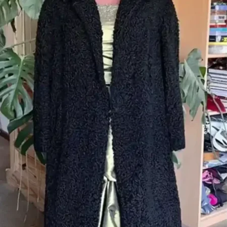 Calvin Persian Lamb Fur Coat webp