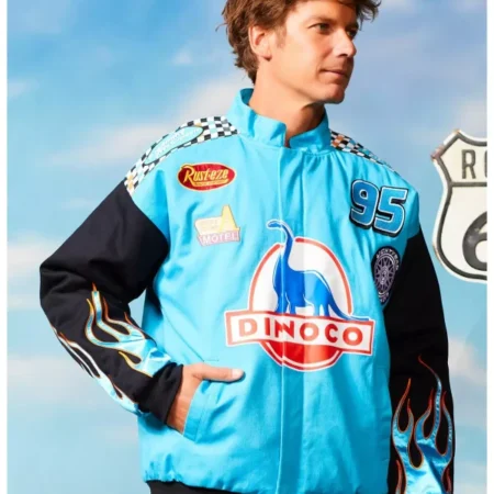Cars Lightning McQueen Dinoco Racing Jacket