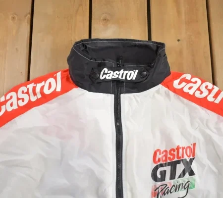 Castrol 1990s Vintage Racing Windbreaker Jacket