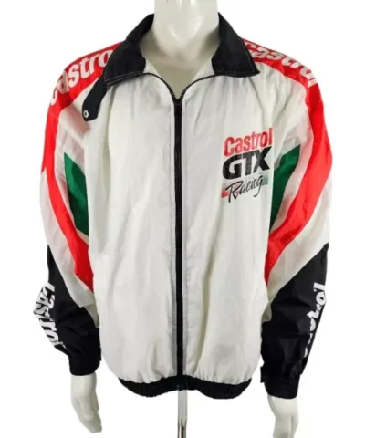 Castrol GTX Drag Racing Windbreaker Jacket 600x600
