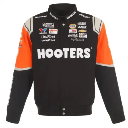 Chase Elliott JH Design Black Hooters Uniform Jackets