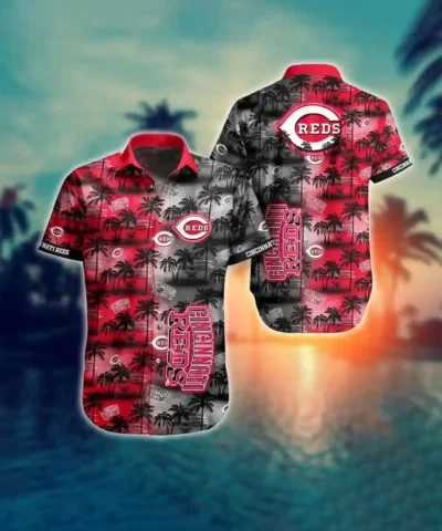 Cincinnati Reds Hawaiian Shirt