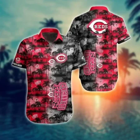Cincinnati Reds Hawaiian Shirt