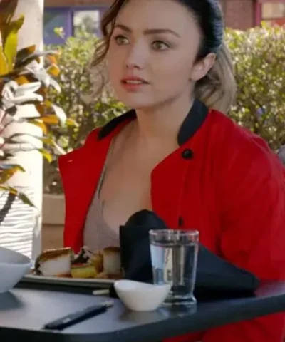 Cobra Kai S5 Tory Nichols Red Jacket 1