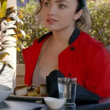 Cobra Kai S5 Tory Nichols Red Jacket 1